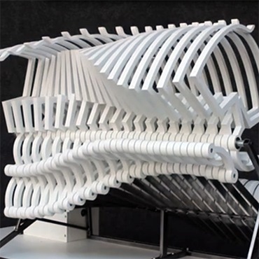 Kinetic Sculptures Fuse Mathematics and Art
